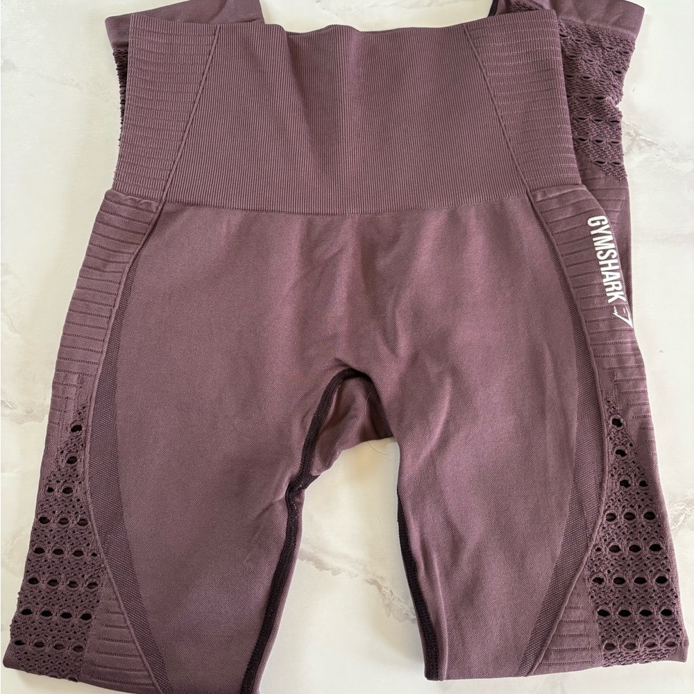Gymshark High Waisted Energy Seamless Leggings in Purple